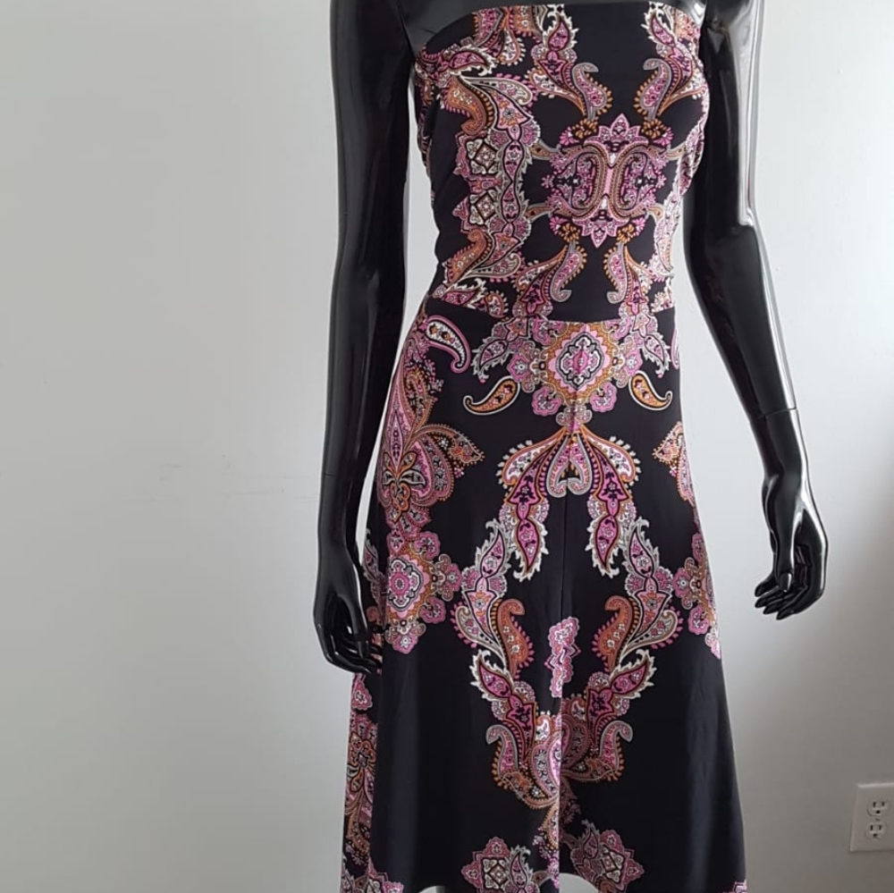 I.N.C Beautiful Cololurful Tube Dress/Skirt Size S     (K)